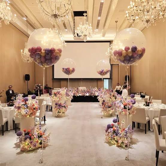 Surprise Cabana Just Married Decor - Deepak Balloon