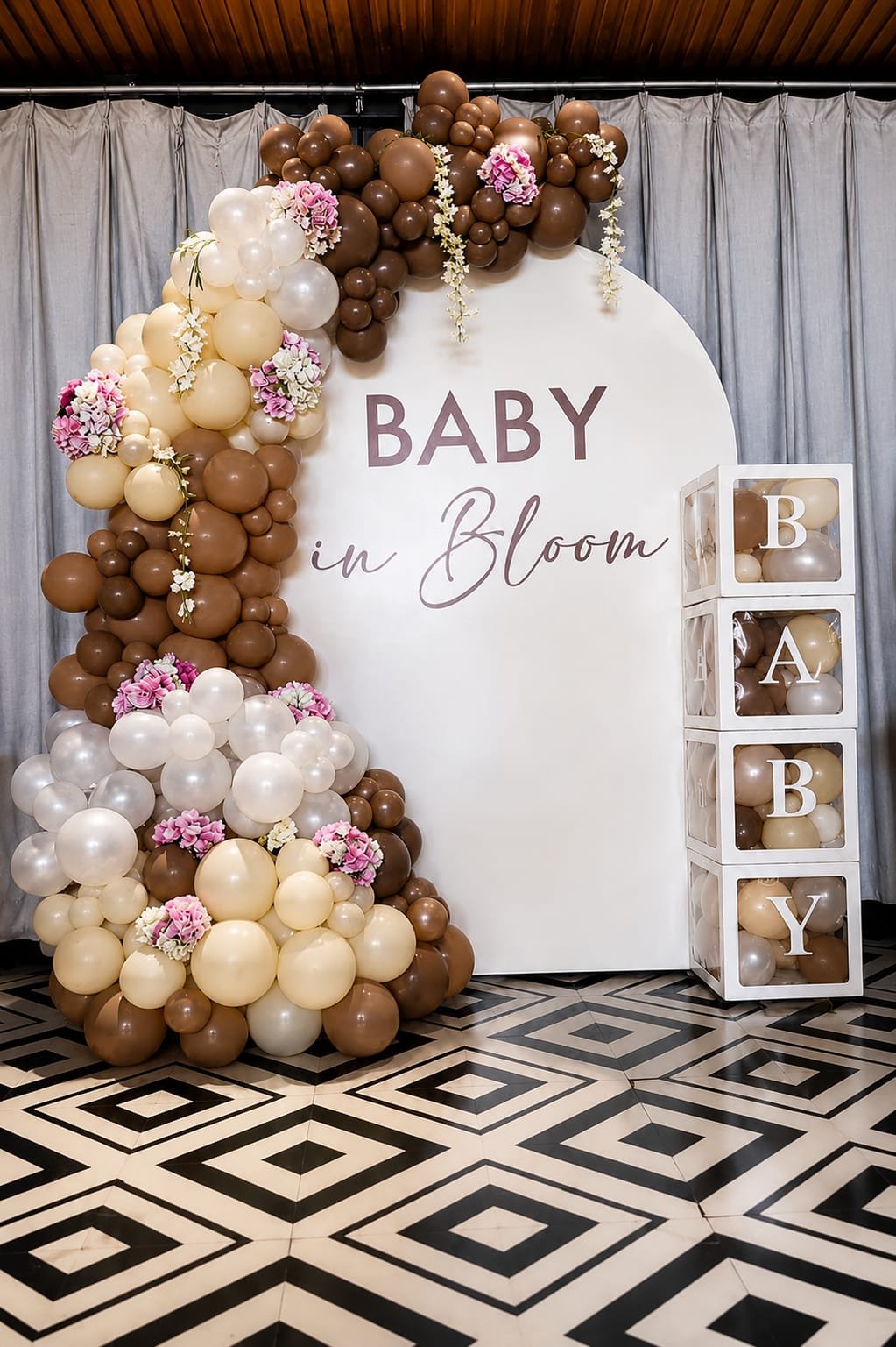 Oh Baby Balloon Setup - Deepak Balloon