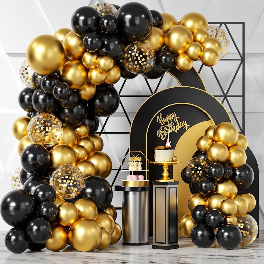 Birthday balloon decoration by Deepak Balloon