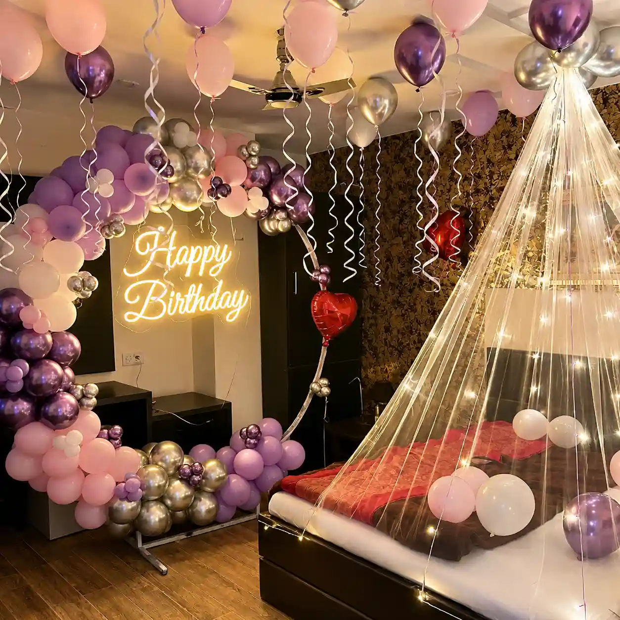 Golden Anniversary Decoration - Deepak Balloon